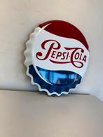 Pepsi Cola emaille reclamebord, Verzamelen, Merken en Reclamevoorwerpen, Reclamebord, Gebruikt, ., Ophalen of Verzenden