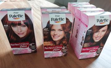 Schwarzkopf Poly Palette haarkleuring 7 stuks; 468, 566, 657 beschikbaar voor biedingen
