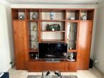 Wandkast kersen hout, Huis en Inrichting, Ophalen, 250 tot 300 cm, Gebruikt, 200 cm of meer