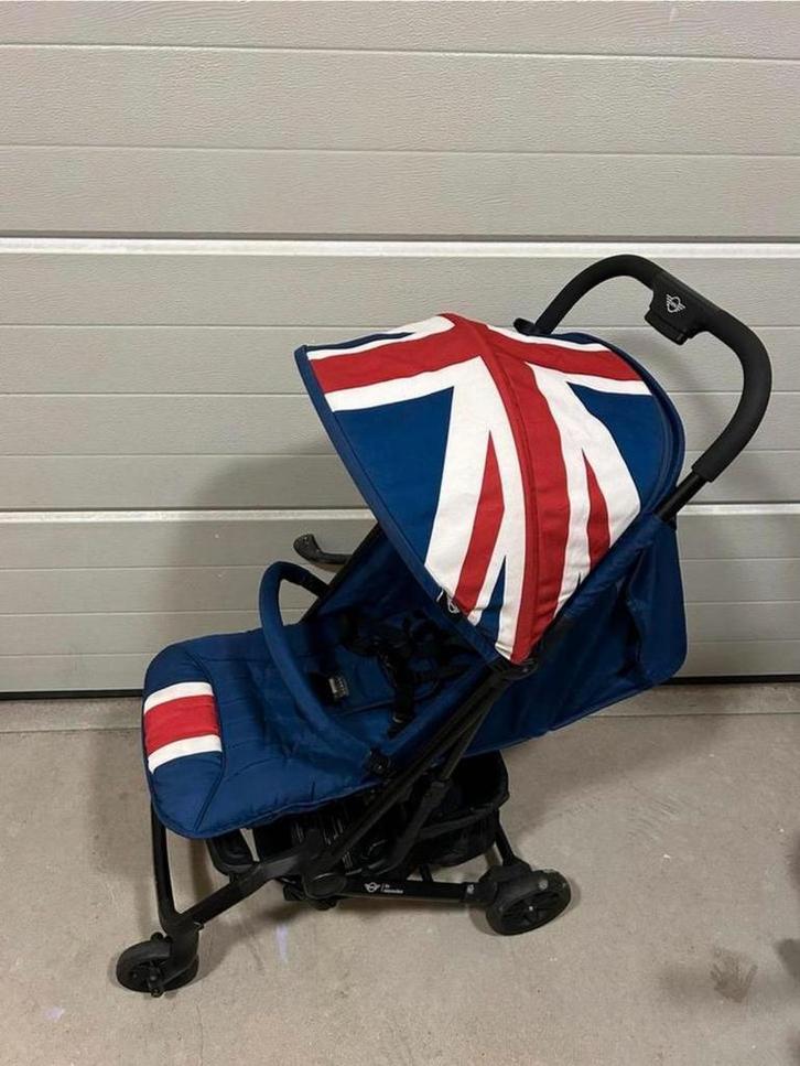 Easywalker MINI Buggy XS - Union Jack Classic, Kinderen en Baby's, Buggy's, Zo goed als nieuw, Zonnekap, Ophalen of Verzenden