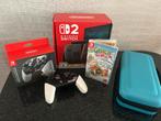 Nintendo Switch 2 incl. PRO controller, spel en case, Met games, Met 2 controllers, Ophalen of Verzenden, Zo goed als nieuw