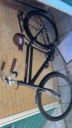 zwarte fiets(geen ketting!), Fietsen en Brommers, Fietsen | Heren | Herenfietsen, Gebruikt, Versnellingen, 53 tot 57 cm, Ophalen