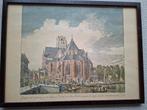 Pentekening ST Laurentiuskerk Rotterdam 1753, Ophalen of Verzenden