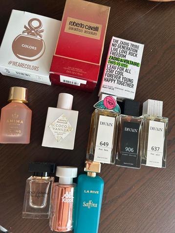 Diverse Parfums - Roberto Cavalli, Zadig & Voltaire beschikbaar voor biedingen