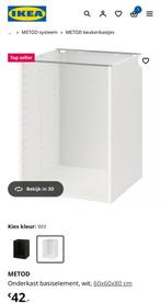 Metod keukenkastje ikea 60cm, Huis en Inrichting, Kasten | Overige, Ophalen, Zo goed als nieuw