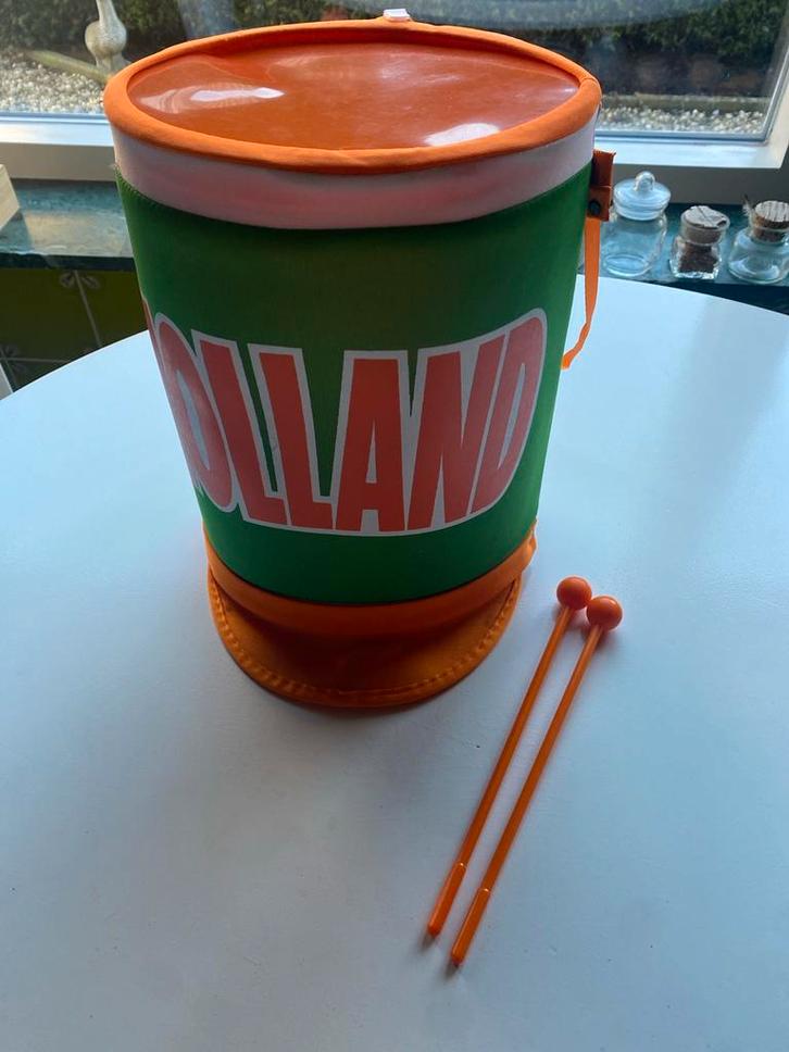 Heineken Trommelhoed - Oranje! Nieuw!!!, Verzamelen, Merken en Reclamevoorwerpen, Zo goed als nieuw, Gebruiksvoorwerp, Ophalen