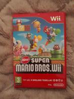 New Super Mario Bros. Wii - Compleet!, Spelcomputers en Games, Avontuur en Actie, Online, Ophalen of Verzenden, Zo goed als nieuw