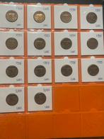 5 gulden munten 1988 - 2000. Meerderheid unc munten., Postzegels en Munten, Ophalen of Verzenden, Koningin Beatrix, 5 gulden