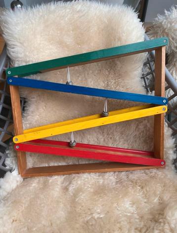 Vintage houten knikkerbaan ‘70 beschikbaar voor biedingen