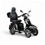 Nieuwe IVA S1000 4-wiel scootmobiel zwart, Ophalen, Zo goed als nieuw, 46 km of meer, 16 km/u of meer