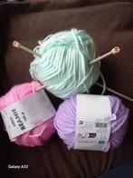 Wibra Beanie Wol + Breinaalden, Hobby en Vrije tijd, Breien en Haken, Ophalen of Verzenden, Nieuw, Breien, Wol of Garen