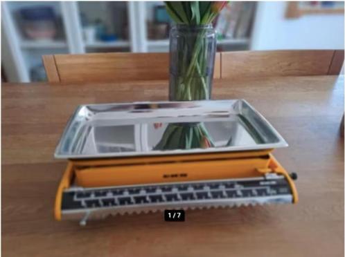 Vintage EKS Sweden kitchen scales Yellow Retro design -55, Antiek en Kunst, Antiek | Keukenbenodigdheden, Ophalen of Verzenden