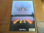 Folder DAF Bus, DAF touringcar ca 1985, Ophalen of Verzenden, Zo goed als nieuw, Overige merken, DAF