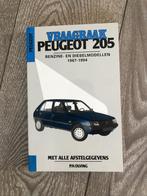 Vraagbaak Peugeot 205 Benzine- en Dieselmodellen 1987-1994, Auto diversen, Handleidingen en Instructieboekjes, Ophalen of Verzenden