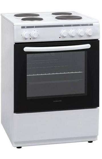 Geratek electrice fornuis 4 pits nieuw oven 65litet nieuw beschikbaar voor biedingen