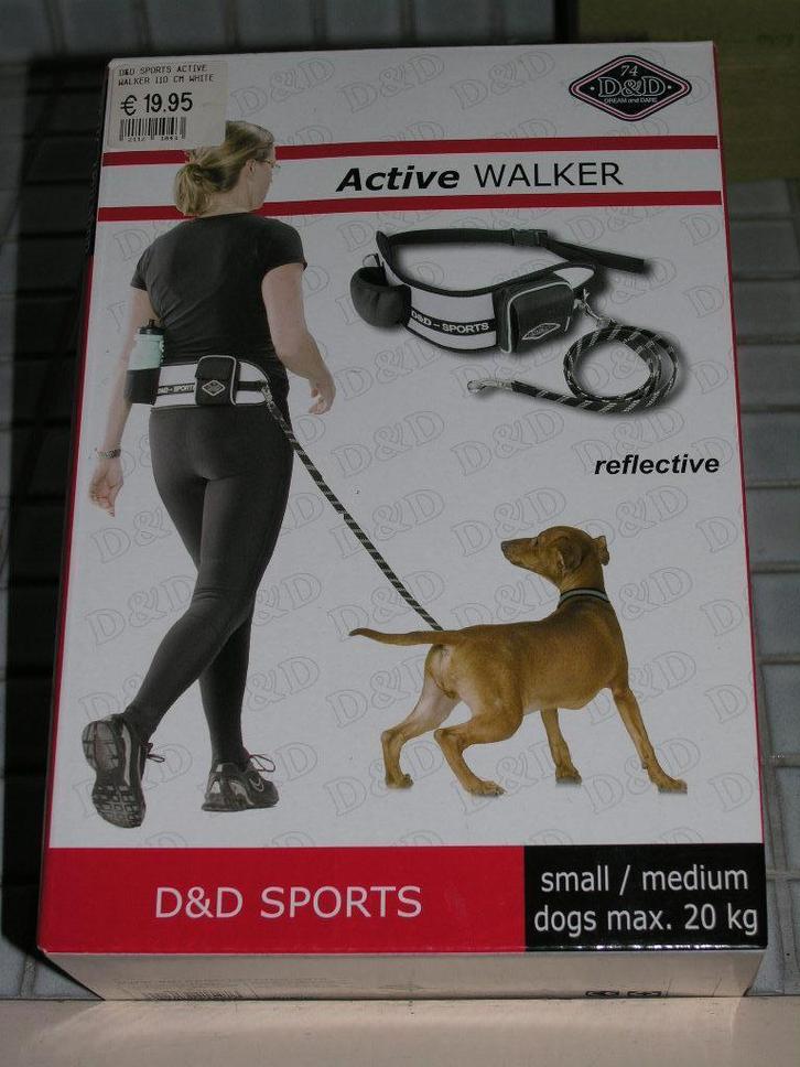 Handsfree hardlooplijn., Dieren en Toebehoren, Hondenhalsbanden en Penningen, Ophalen of Verzenden