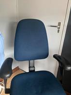 2 bureaustoelen te koop!, Blauw, Gebruikt, Ophalen of Verzenden