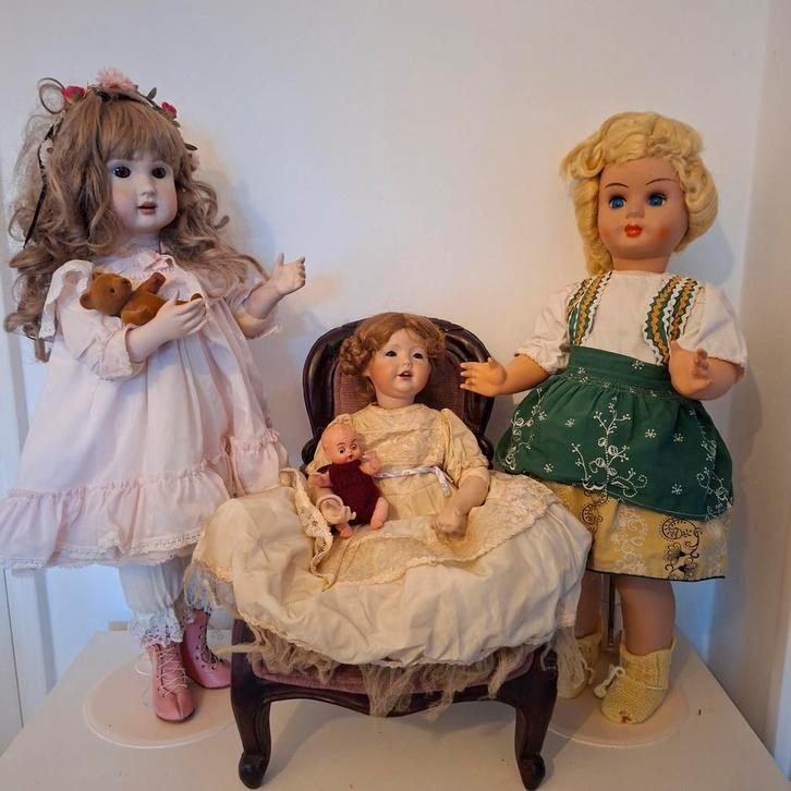 3 mooie dames., Verzamelen, Poppen, Ophalen of Verzenden