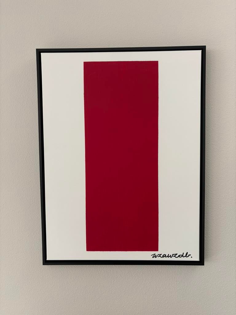 WZAWZDB Ajax Schilderij Limited Edition 25 stuks 60 x 80 cm, Antiek en Kunst, Kunst | Schilderijen | Abstract, Ophalen of Verzenden