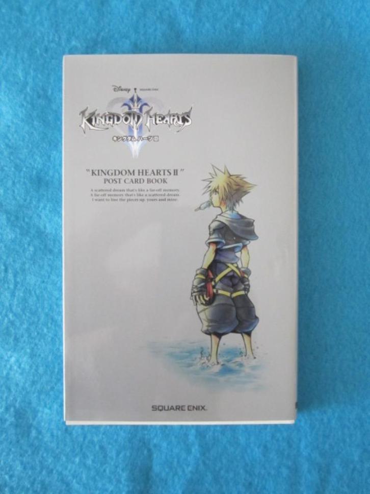 Kingdom Hearts post card art boekje, Spelcomputers en Games, Games | Sony PlayStation 2, Nieuw, Role Playing Game (Rpg), 1 speler