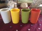 4 Tupperware bekers, vintage., Ophalen of Verzenden, Zo goed als nieuw
