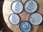 Gebaksbordjes 16 cm Unikat Bunzlau Castle Pools keramiek, Keramiek, Nieuw, Ophalen of Verzenden, Bord(en)