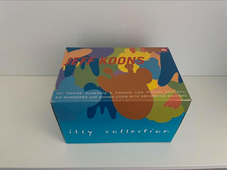 Jeff Koons Illy art collection, Huis en Inrichting, Keuken | Servies, Nieuw, Kop(pen) en/of Schotel(s), Overige stijlen, Ophalen of Verzenden