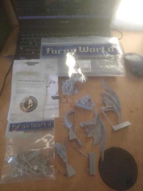 warhammer forgeworld elspeth von draken oop resin new, Hobby en Vrije tijd, Wargaming, Nieuw, Warhammer, Figuurtje(s), Verzenden