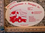 Vintage sticker Iveco truck autorijschool van Dongen Made, Ophalen of Verzenden, Zo goed als nieuw
