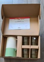 Nieuw in de verpakking kan met 4 glazen groen( December tip), Ophalen of Verzenden, Nieuw