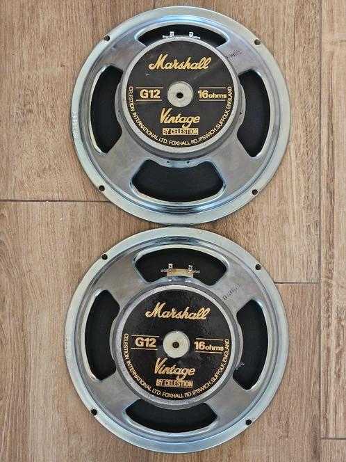 2x Celestion G12 Vintage 30 16 Ohm Brits UK 1999 Nette Staat, Audio, Tv en Foto, Luidsprekers, Gebruikt, Ophalen of Verzenden