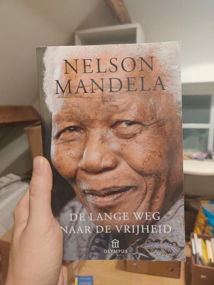 Nelson Mandela - De lange weg naar de vrijheid, Boeken, Biografieën, Zo goed als nieuw, Politiek, Ophalen of Verzenden