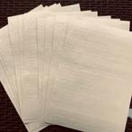 Braille vellen, Ophalen of Verzenden, Gebruikt