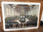 schoolplaat "Een vergadering van de nationale Synode te ..", Antiek en Kunst, Antiek | Schoolplaten, Ophalen, Geschiedenis