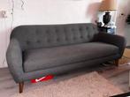 Grijze Sofa in Zeer Goede Staat - Na Stomerij, Huis en Inrichting, Banken | Sofa's en Chaises Longues, Ophalen, Driepersoons, 75 tot 100 cm