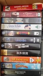21 originele videobanden grote bananendoos vol!, Alle leeftijden, Ophalen, Zo goed als nieuw