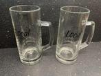 Bierglazen halve liter, Bierpullen, Ophalen of Verzenden, Zo goed als nieuw, Glas of Glazen, Overige merken