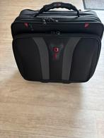 Wenger business koffer, Uitschuifbare handgreep, 30 cm of meer, Zwart, Ophalen of Verzenden