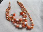 19.  Schitterende oude ketting,  Japan,   34/40cm, Sieraden, Tassen en Uiterlijk, Antieke sieraden, Ophalen