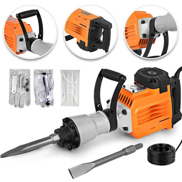Extreem Krachtige Professionele Sloophamer 3600Watt!!!, Tuin en Terras, Hand-tuingereedschap, Nieuw, Ophalen of Verzenden