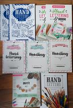 Handletter boeken - 9 stuks, Diverse, Verzenden, Zo goed als nieuw, Tekenen en Schilderen