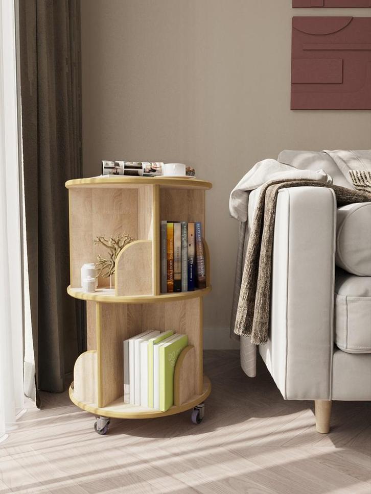 Draaibare Boekenkast - 360 Graden, Huis en Inrichting, Kasten | Boekenkasten, Zo goed als nieuw, Minder dan 50 cm, 100 tot 150 cm