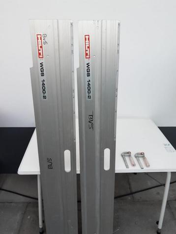 HILTI geleide rail 2 stuks GWS-1400-2 beschikbaar voor biedingen