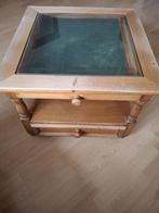 Te koop grenen salontafel, Huis en Inrichting, Tafels | Salontafels, Ophalen, Gebruikt, 50 tot 100 cm, Vierkant