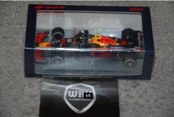 SALE !! 1:43 RED BULL F1 RB16B PEREZ SPARK S7850 WRH beschikbaar voor biedingen