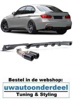 Bmw 3 serie F30 F31 M Pack Diffuser+ Uitlaat sierstuk, Verzenden