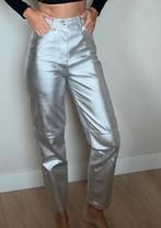 Josh V zilveren broek - XS, Kleding | Dames, Broeken en Pantalons, Overige kleuren, Verzenden, Zo goed als nieuw, Maat 34 (XS) of kleiner