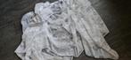 2 x vintage vitrage wit, Ophalen of Verzenden, Gebruikt, Wit