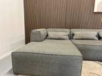 Woood Bean - Hoekbank - Grijs - Nette Staat, Huis en Inrichting, Ophalen of Verzenden, Zo goed als nieuw, 150 cm of meer, Vierpersoons of meer