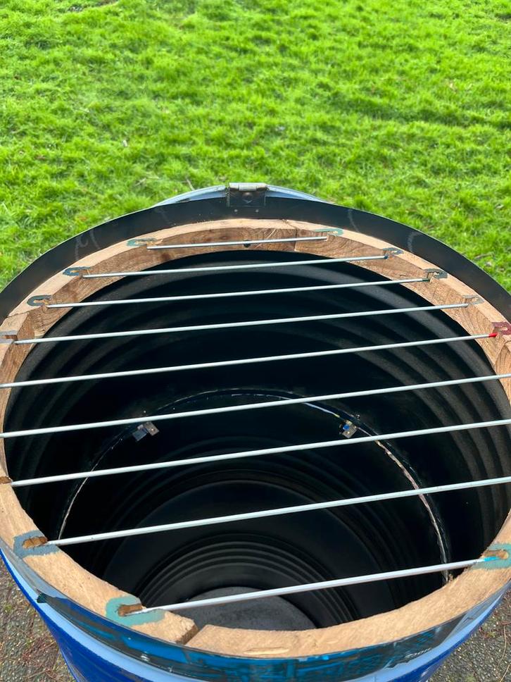 Rookton voor paling of andere vis - 58x125cm, Tuin en Terras, Barbecue-accessoires, Gebruikt, Ophalen